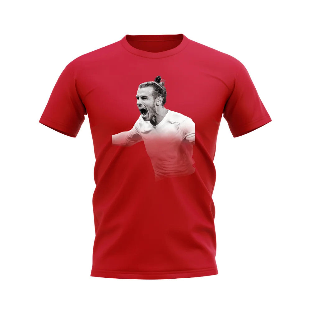 Gareth Bale Real Madrid Legend T-Shirt (Red)_1