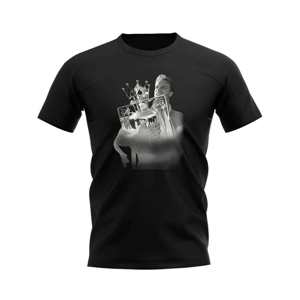 Dennis Bergkamp Arsenal Legend T-Shirt (Black)_1