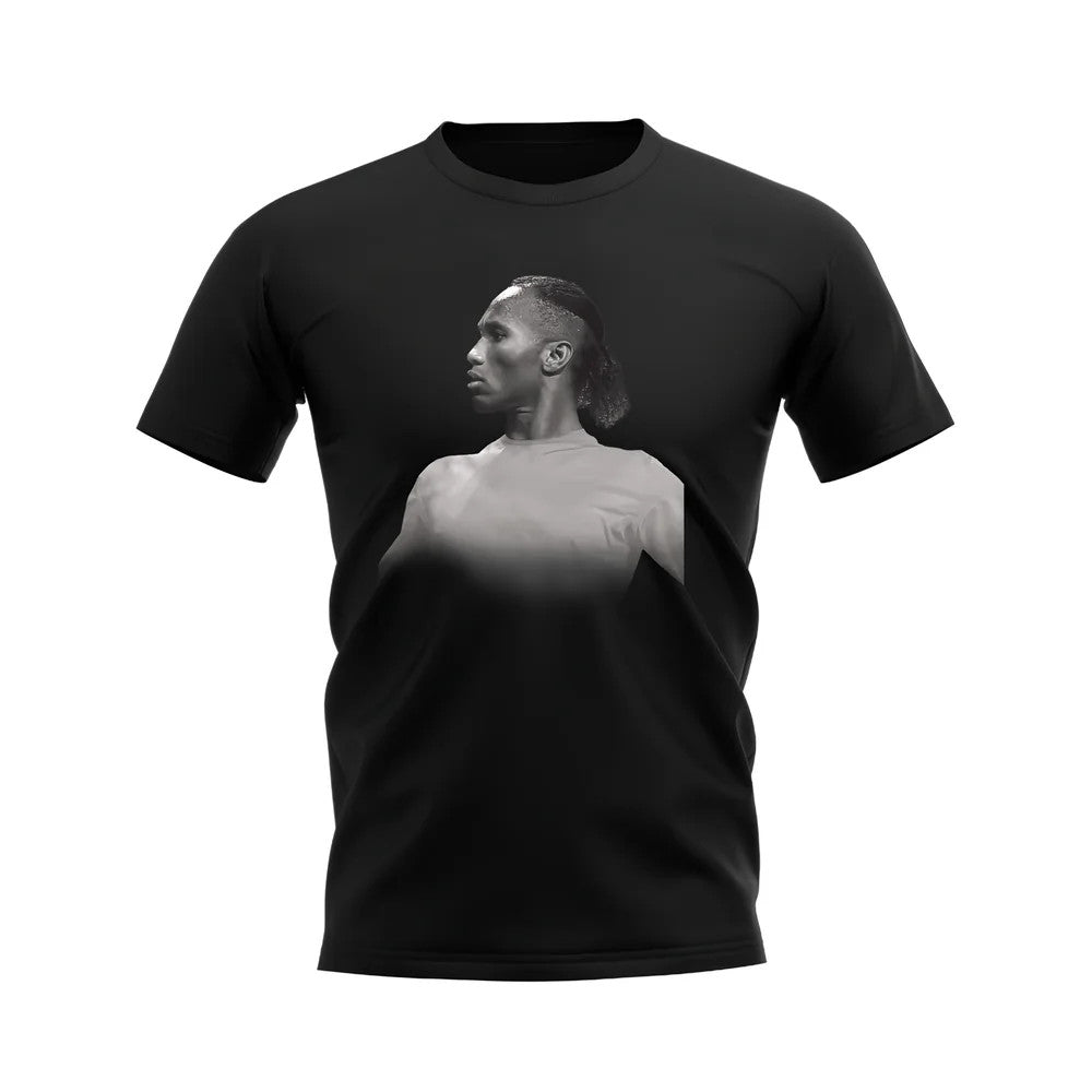 Didier Drogba Chelsea Legend T-Shirt (Black)_0