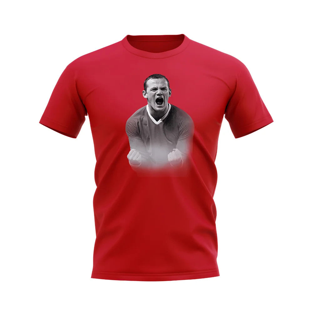 Wayne Rooney Manchester United Legend T-Shirt (Red)_0