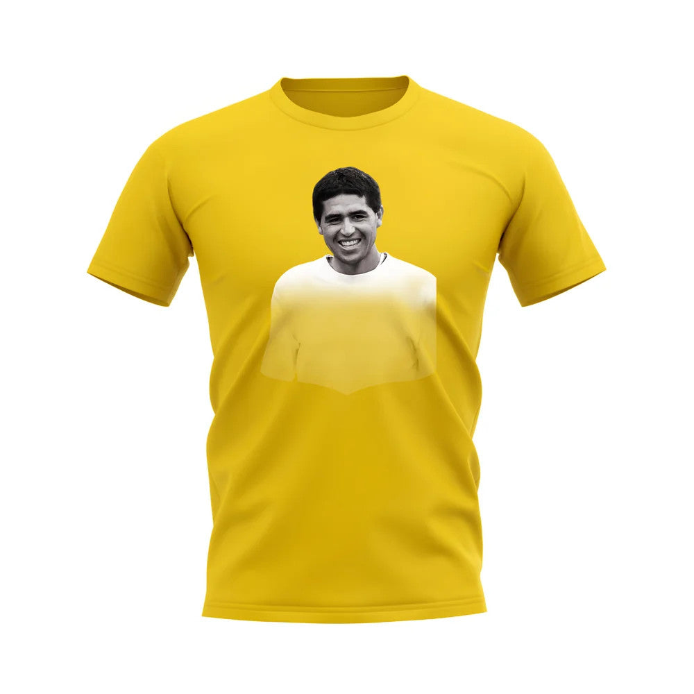 Juan Roman Riquelme Villarreal Legend T-Shirt (Yellow)_0