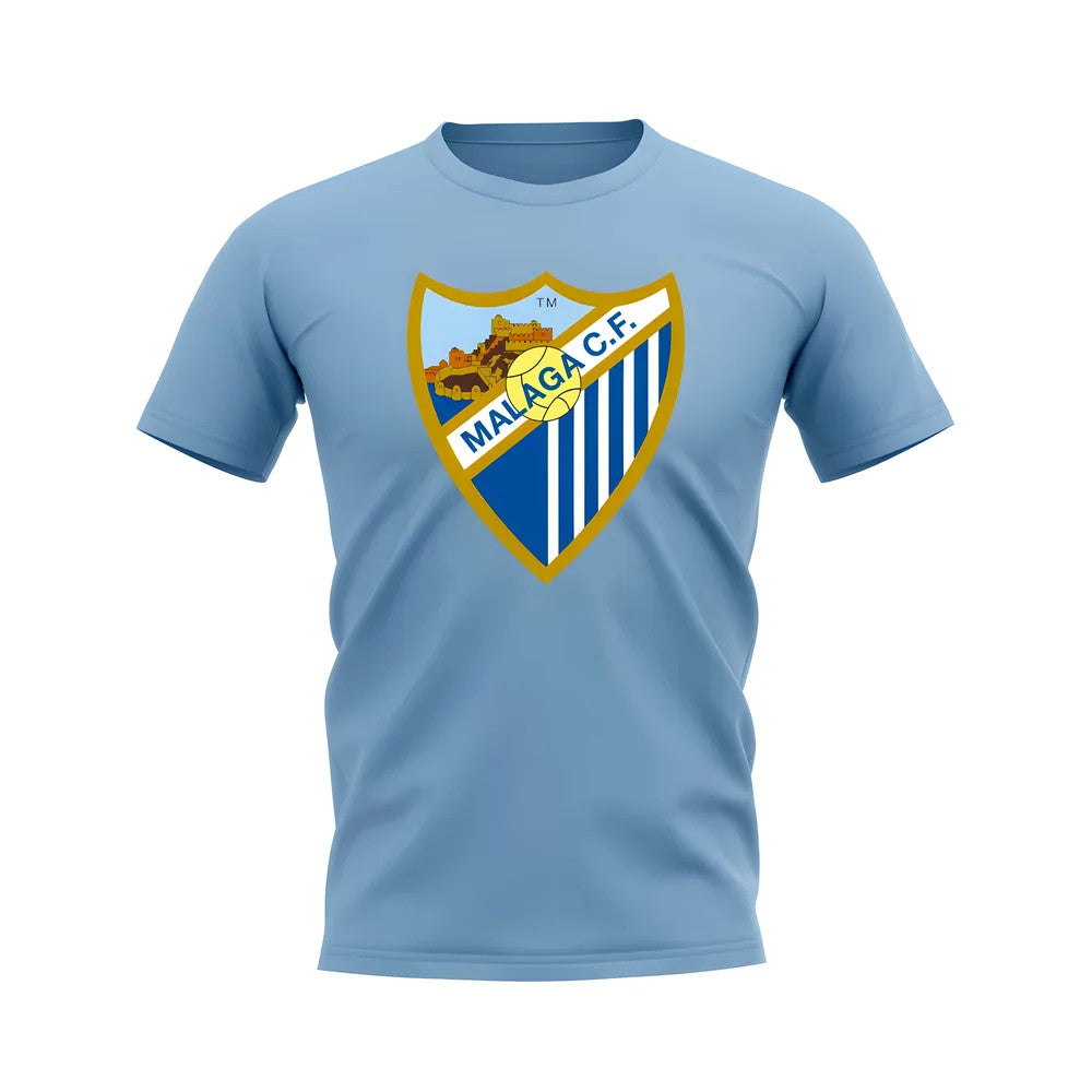 Malaga Badge T-Shirt (Sky Blue)_0