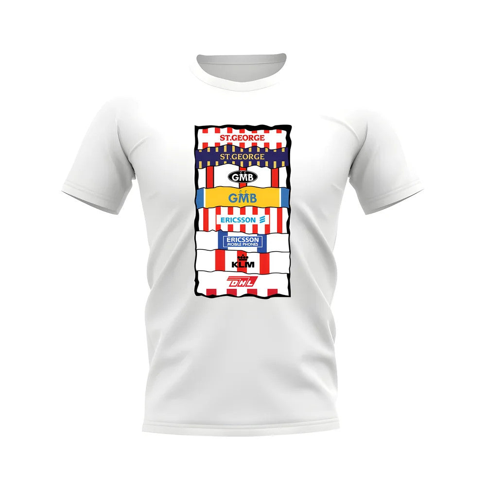 Brentford Sponsor History T-shirt (White)_0