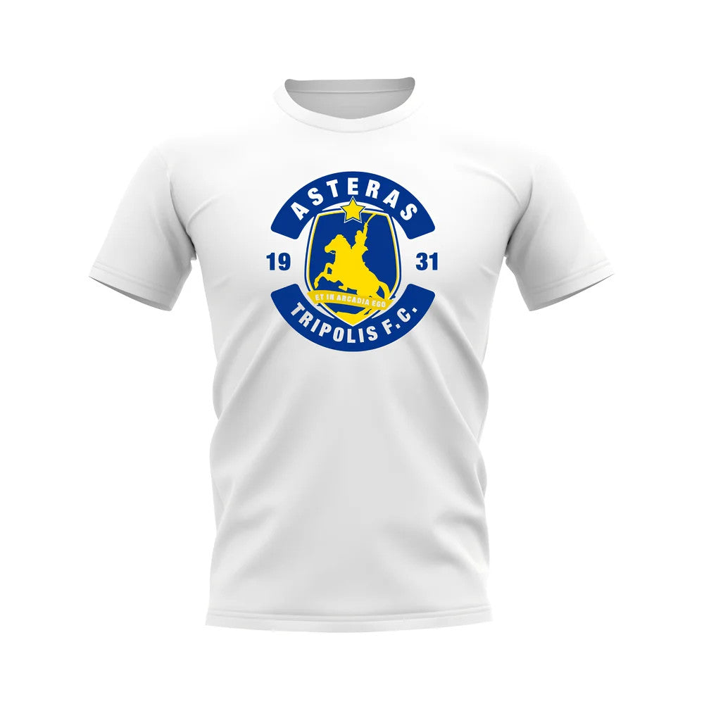 Asteras Tripolis Badge T-shirt (White)_1