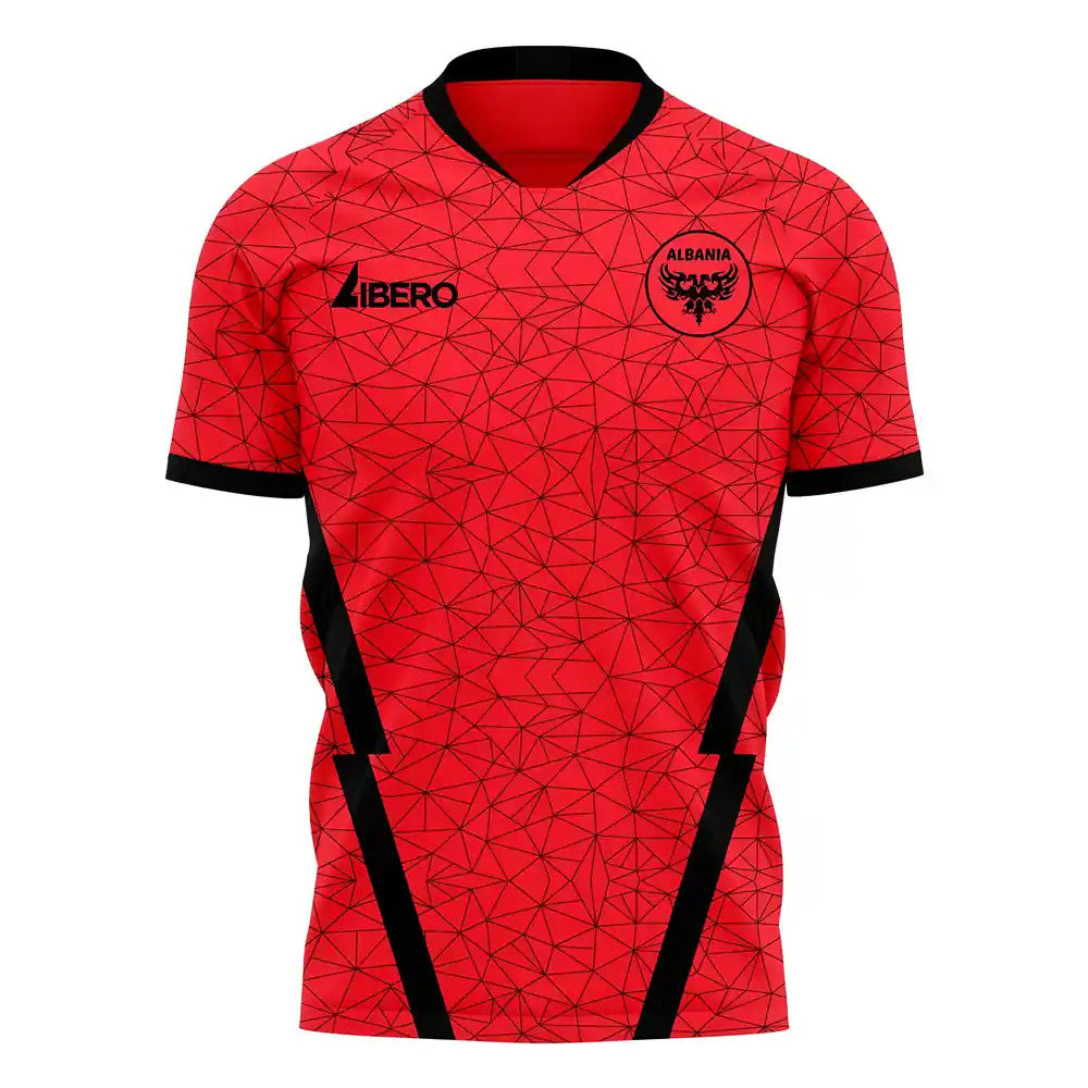 Albania 2025-2026 Home Concept Football Kit (Libero)_0