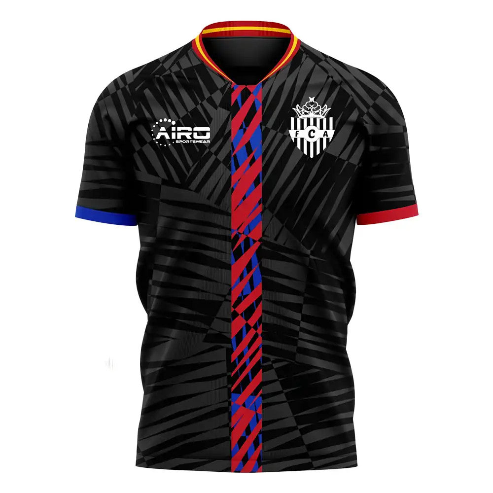 FC Andorra 2025-2026 Away Concept Football Kit (Libero) - Little Boys_0