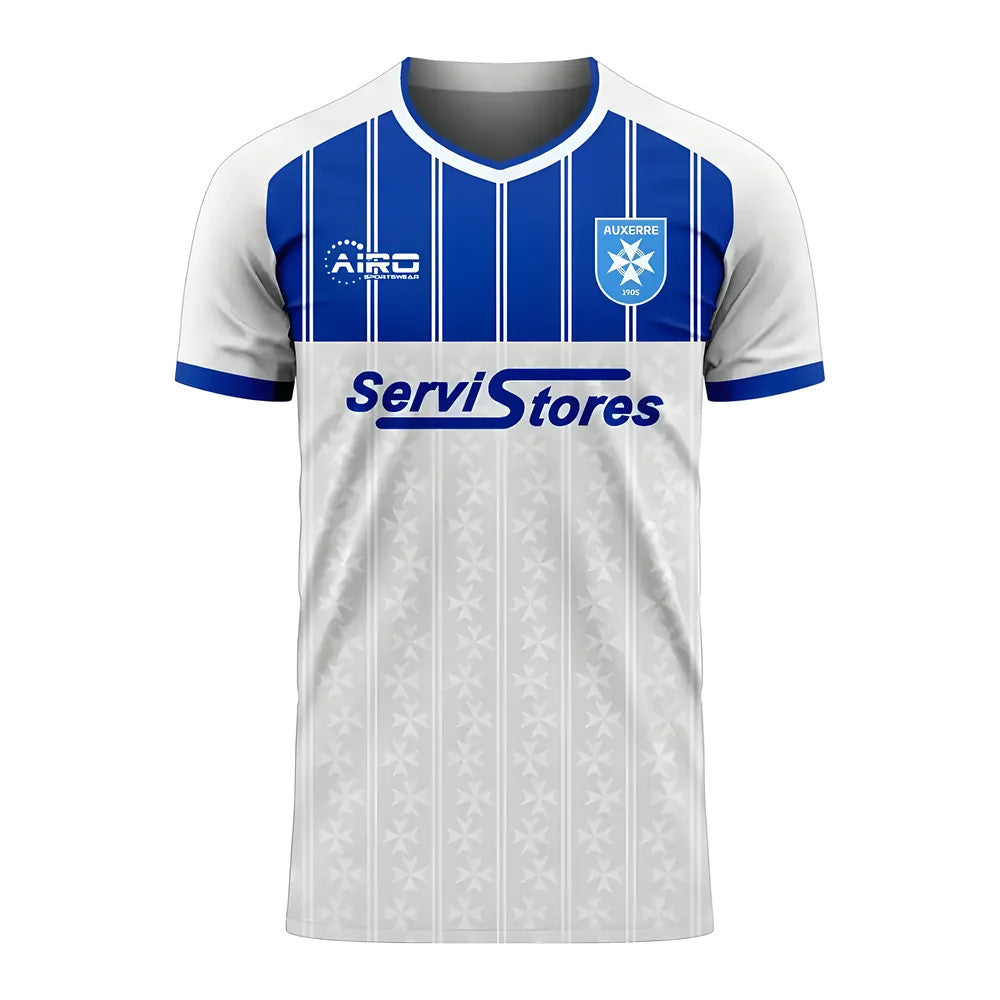 Auxerre 2025-2026 Home Concept Football Kit (Airo) - Little Boys_0