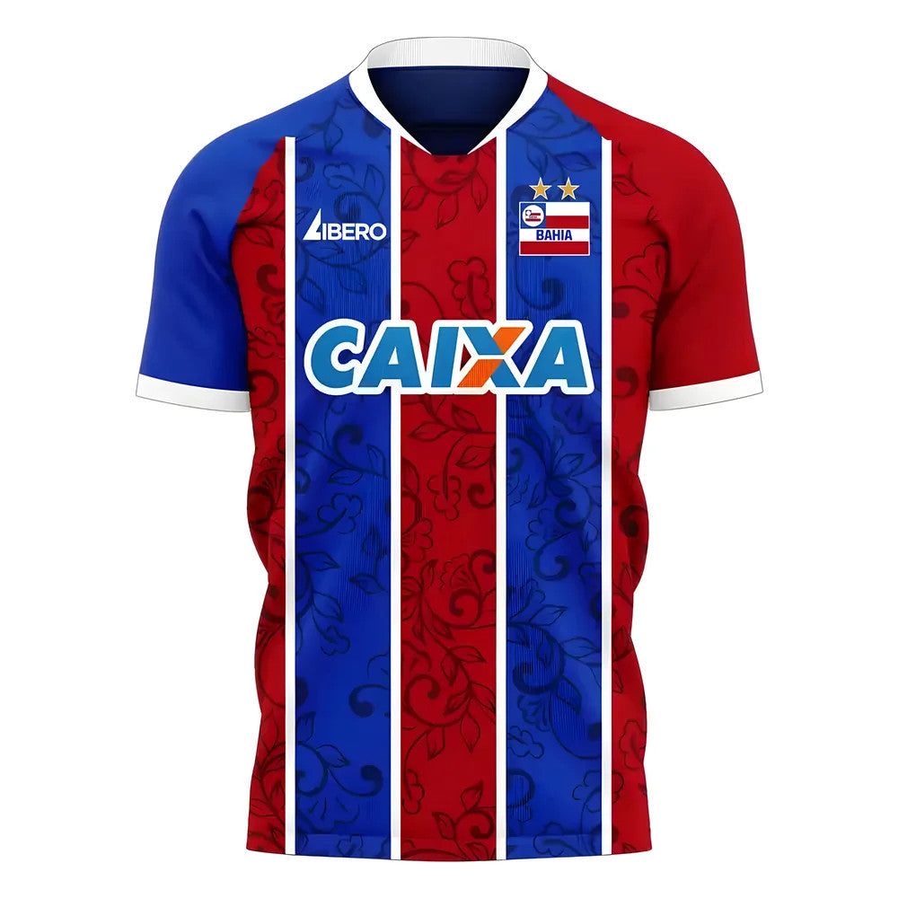 Bahia 2025-2026 Home Concept Football Kit (Libero) - Kids_0