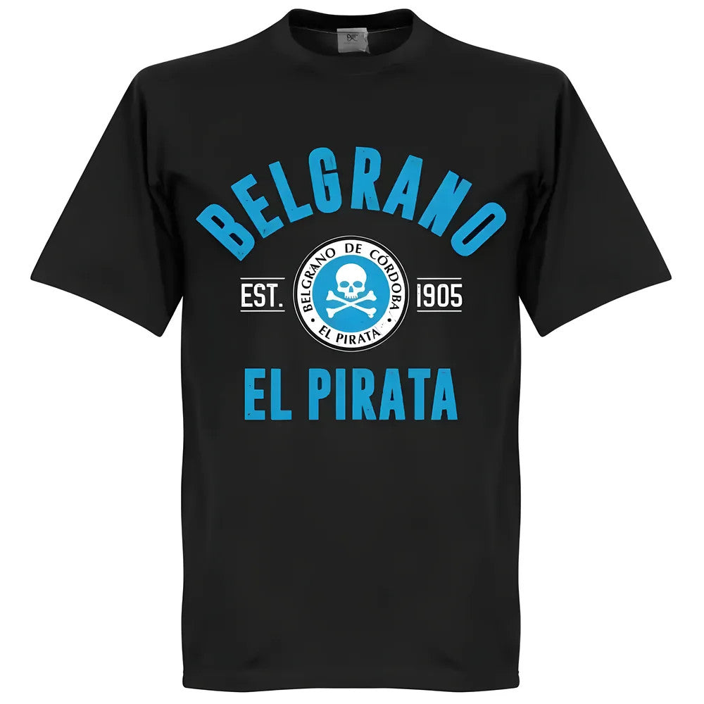Belgrano Cordoba Established T-Shirt - Black_1