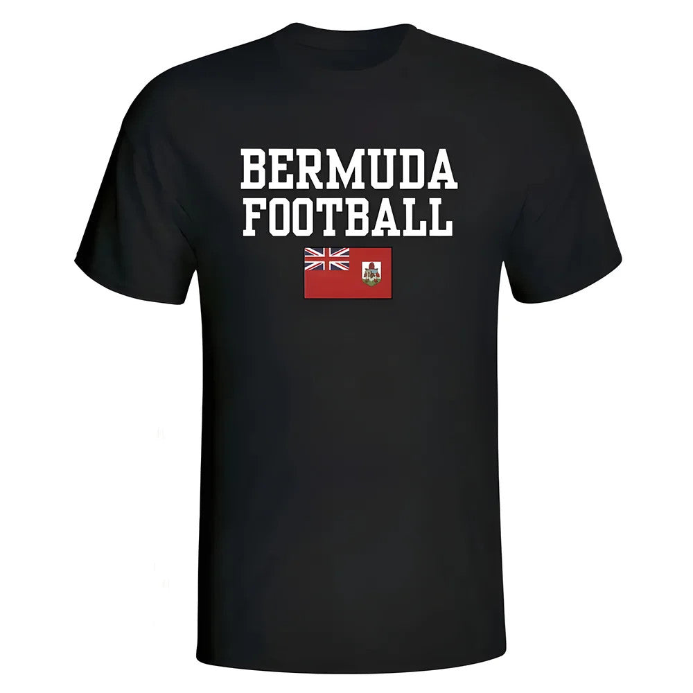 Bermuda Football T-Shirt (Black)_0