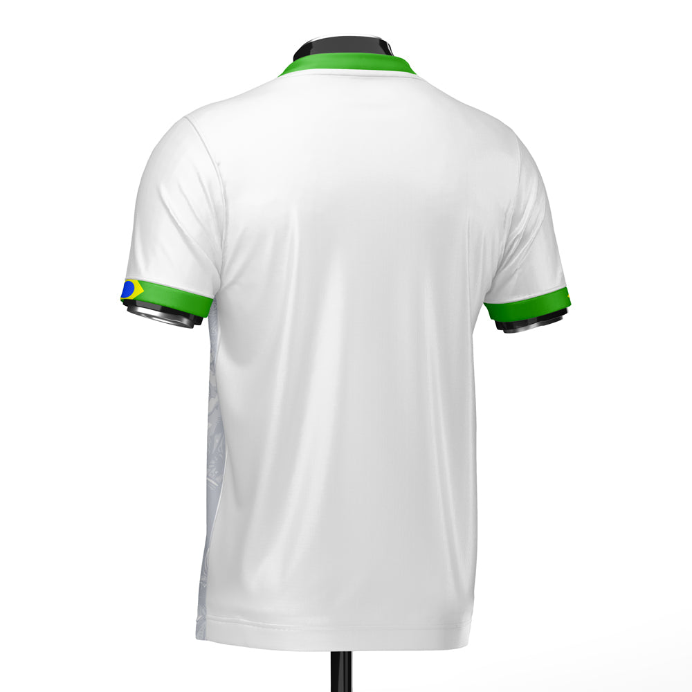 Brazil Heritage Football Jersey (Wolvate) Kids Short Sleeve_1