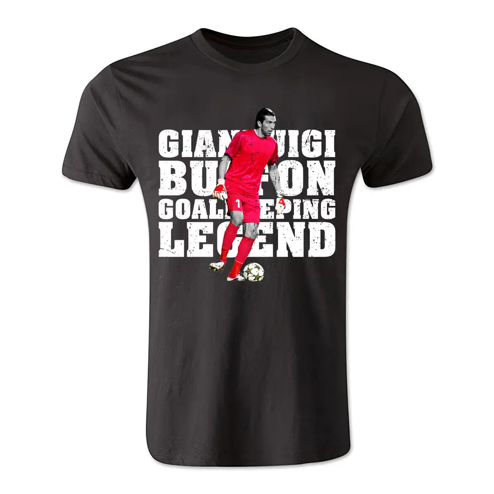 Gianluigi Buffon Goalkeeping Legend T-Shirt (Black) - Kids_1