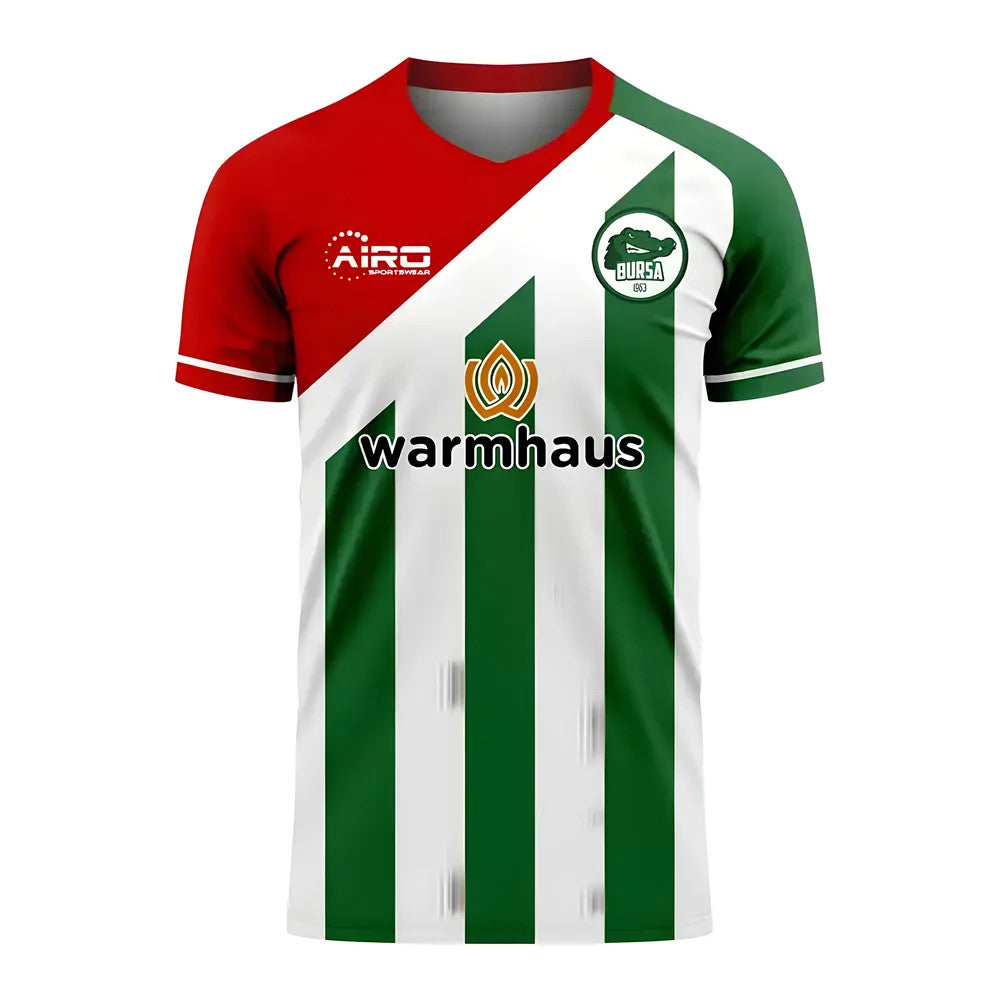 Bursaspor 2025-2026 Home Concept Football Kit (Airo) - Kids_0