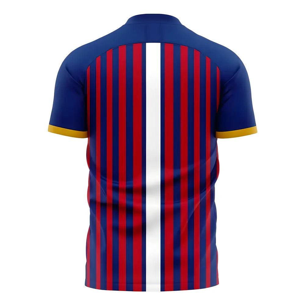 Caen 2025-2026 Home Concept Football Kit (Libero) - Kids_1