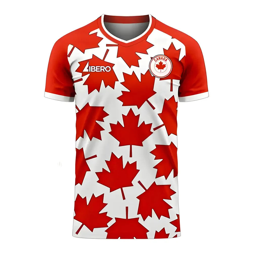 Canada 2025-2026 Home Concept Football Kit (Libero) - Womens_0
