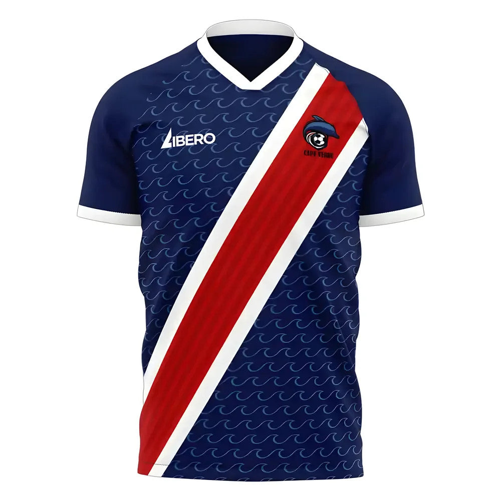  Cape Verde 2025-2026 Home Concept Football Kit (Libero)_0
