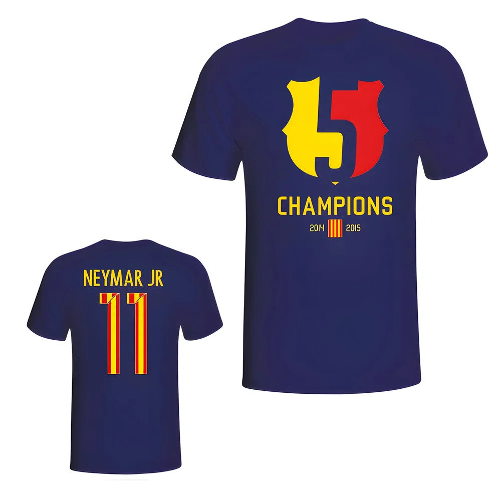 Barcelona 2015 Neymar Champions Tee (Navy)_1