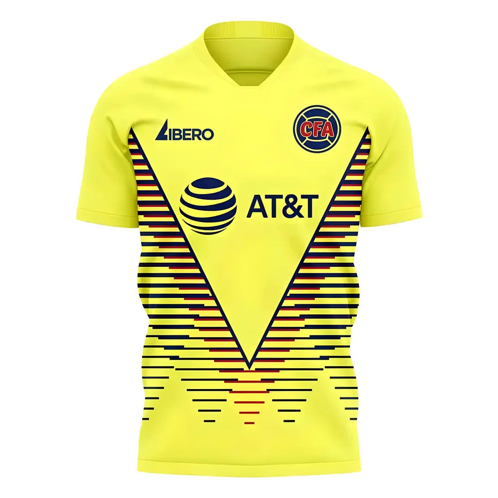 Club America 2025-2026 Home Concept Kit (Libero) - Kids_0