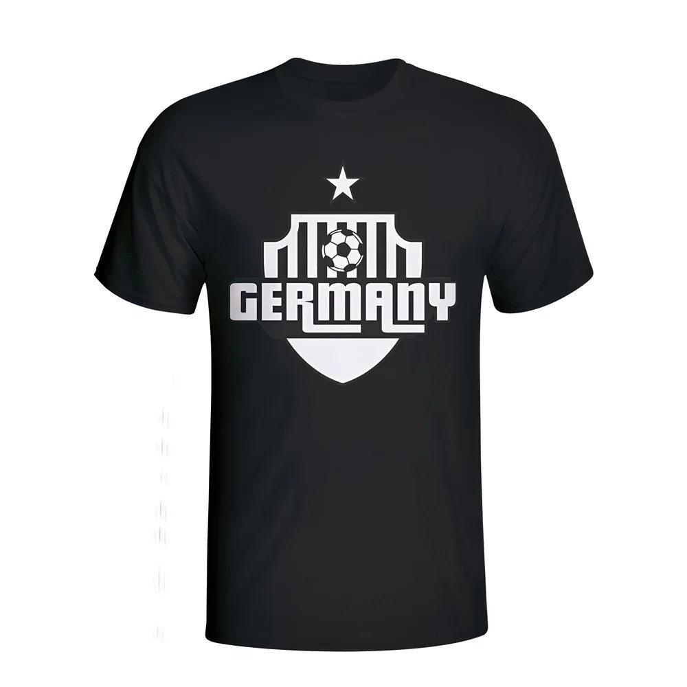 Germany Country Logo T-shirt (black) - Kids_0