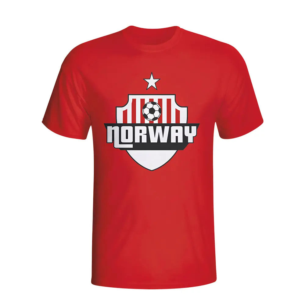 Norway Country Logo T-shirt (red)_0