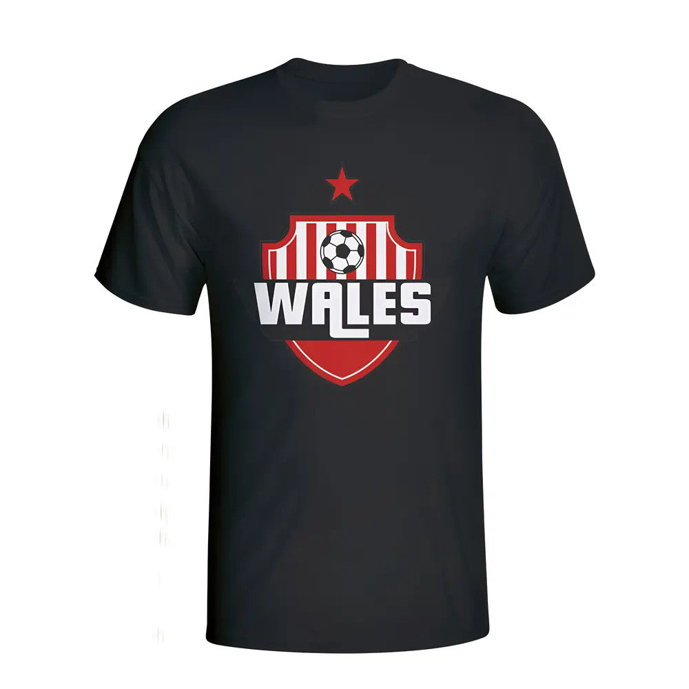 Wales Country Logo T-shirt (black)_0
