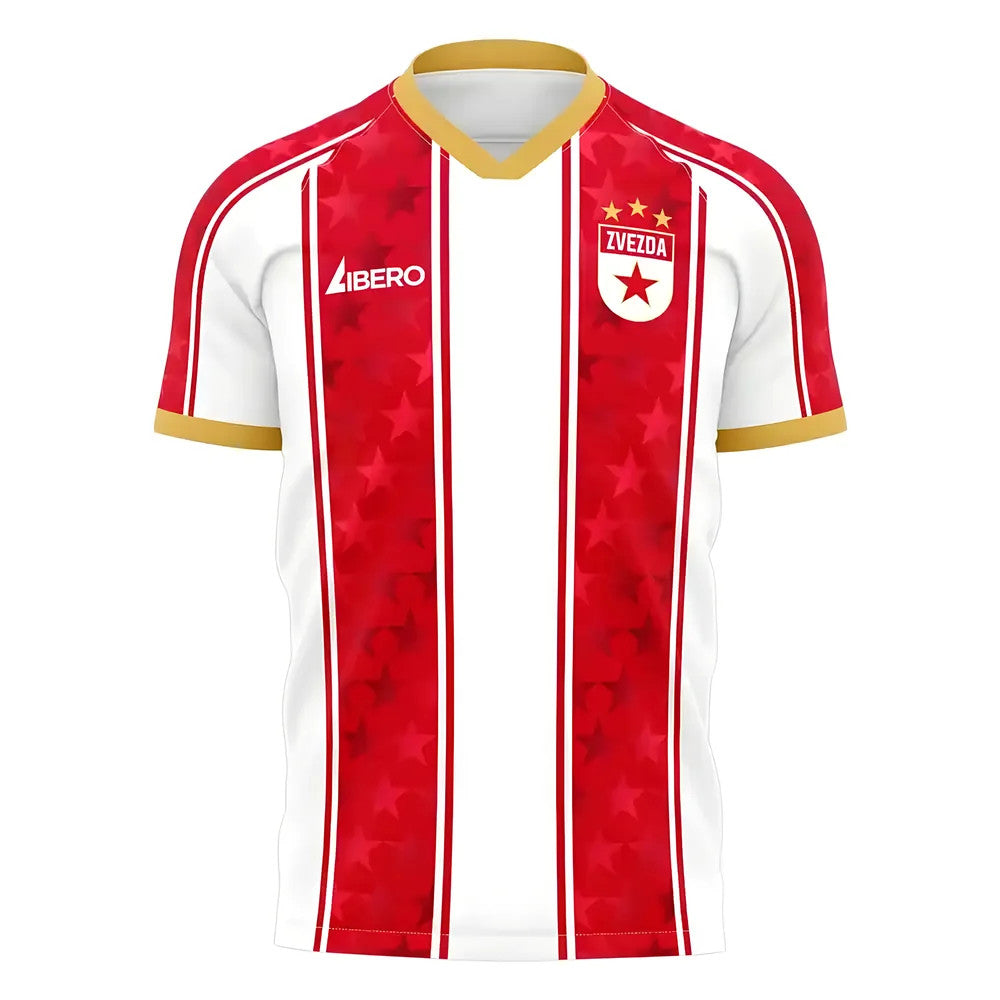  Red Star Belgrade 2025-2026 Home Concept Football Kit (Libero)_0