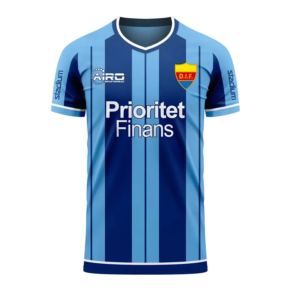 Djurgardens 2025-2026 Home Concept Football Kit (Libero) - Adult Long Sleeve_0