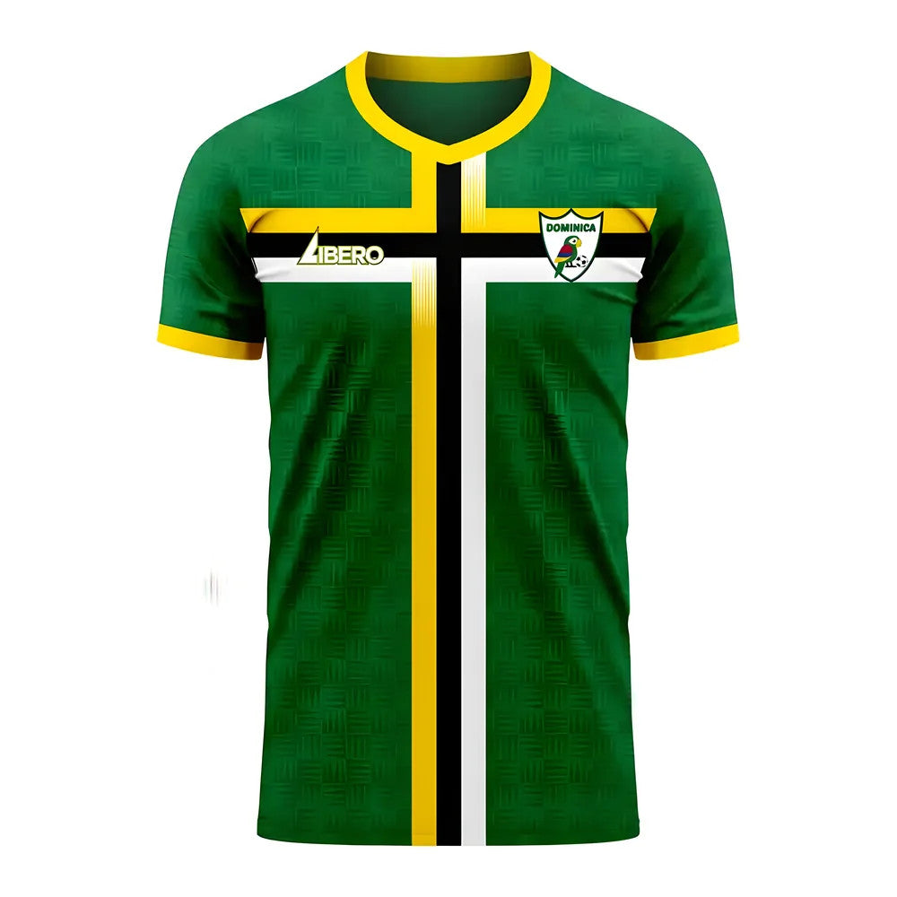 Dominica 2025-2026 Home Concept Football Kit (Libero) - Kids (Long Sleeve)_0