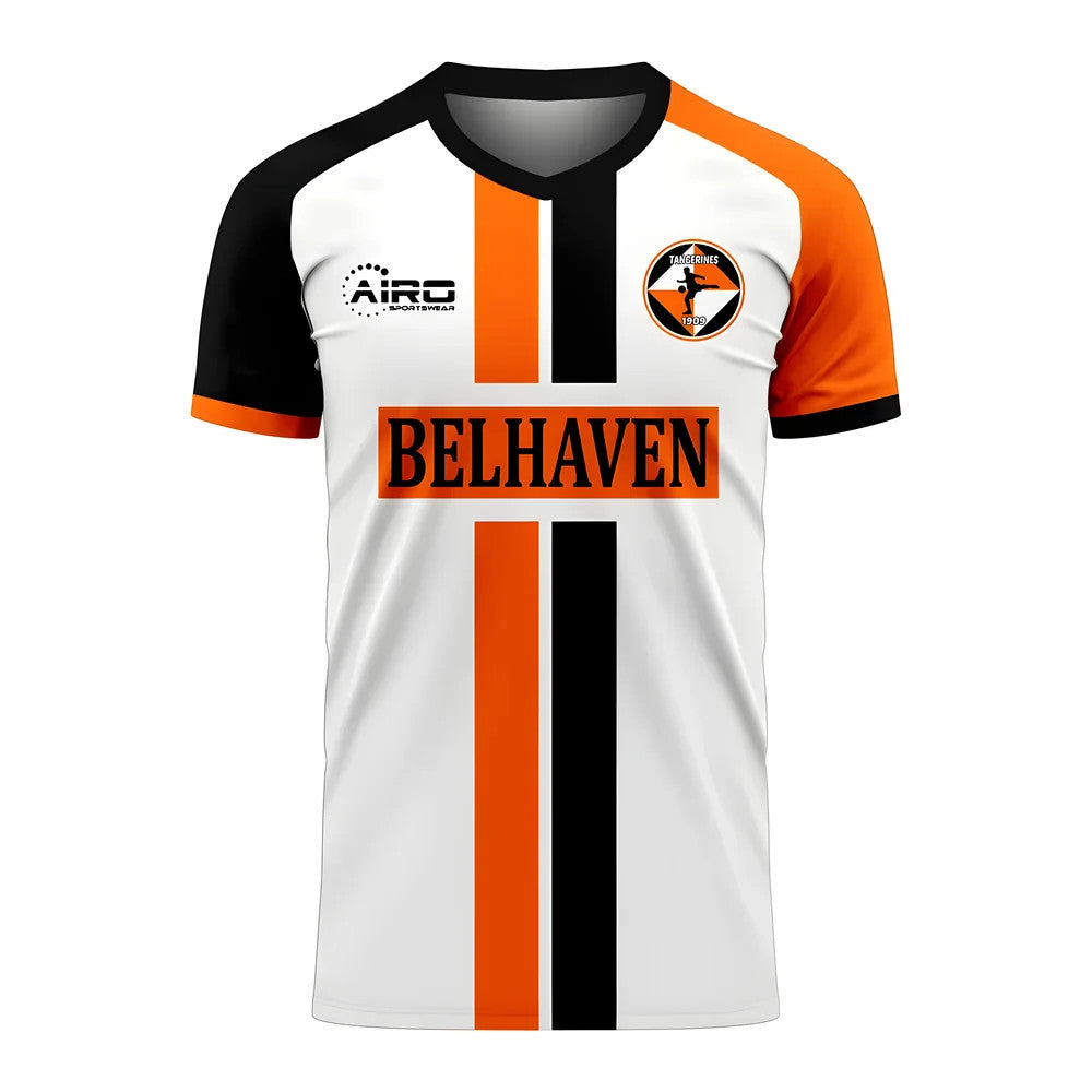 Dundee Tangerines 2024-2025 Away Concept Football Kit (Airo)_0