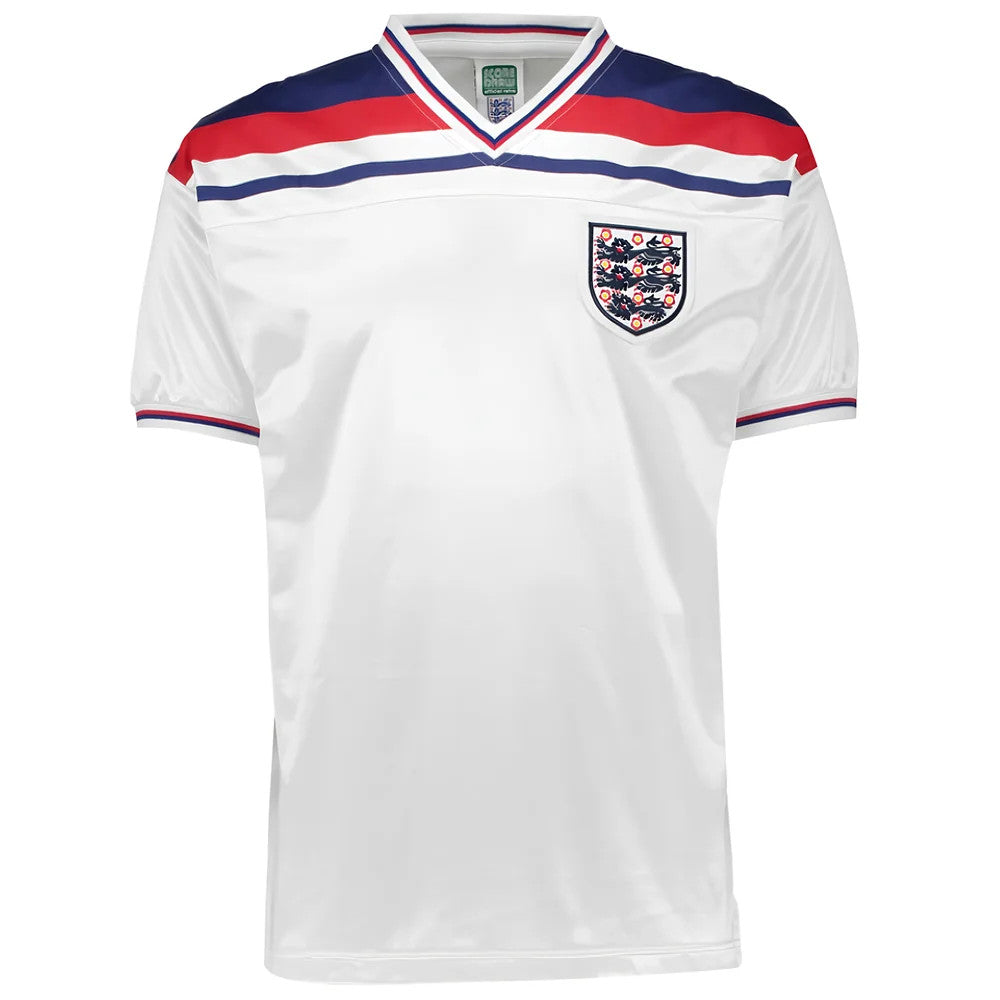 Score Draw England World Cup 1982 Home Shirt (Neal 14)_1