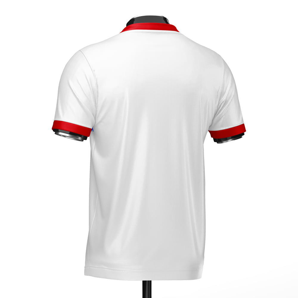 England Heritage Football Jersey White/Red (Wolvate) kids Kids Short Sleeve_1
