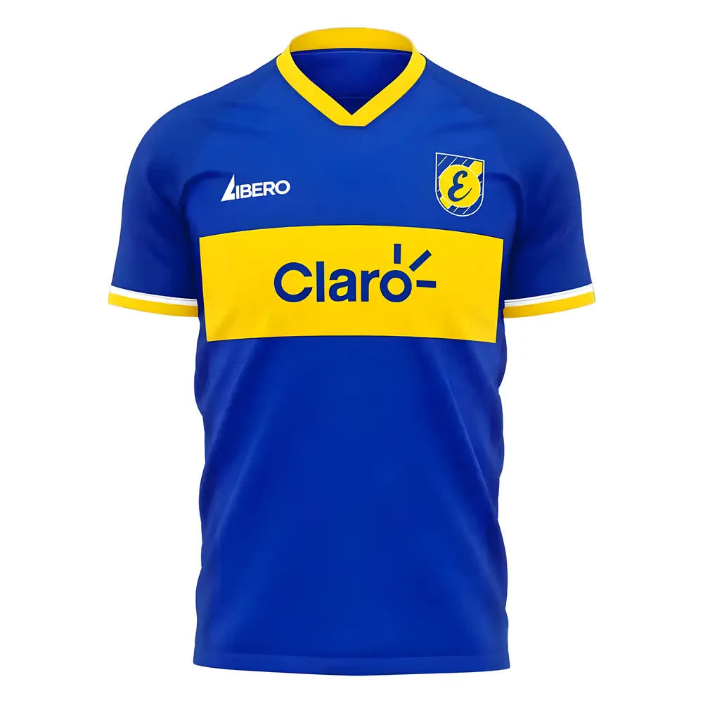 Everton de Chile 2025-2026 Home Concept Shirt (Libero) - Kids (Long Sleeve)_0