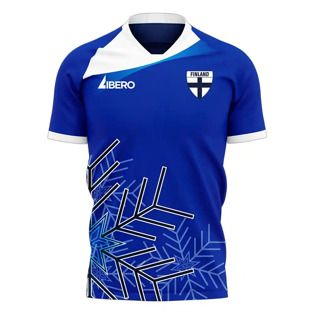 Finland 2025-2026 Away Concept Football Kit (Libero) - Kids (Long Sleeve)_0