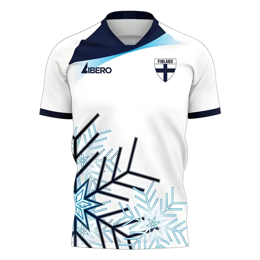 Finland 2025-2026 Home Concept Football Kit (Libero) - Little Boys_0