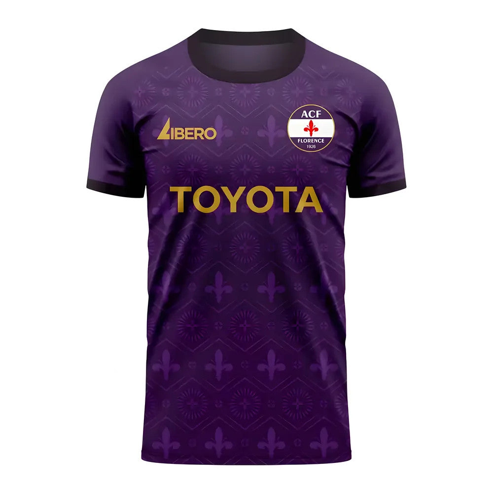 Fiorentina 2025-2026 Home Concept Football Kit (Libero) - Adult Long Sleeve_0