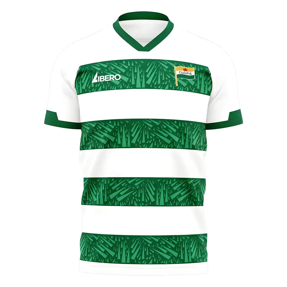 Lechia Gdansk 2025-2026 Home Concept Shirt (Libero) - Womens_0