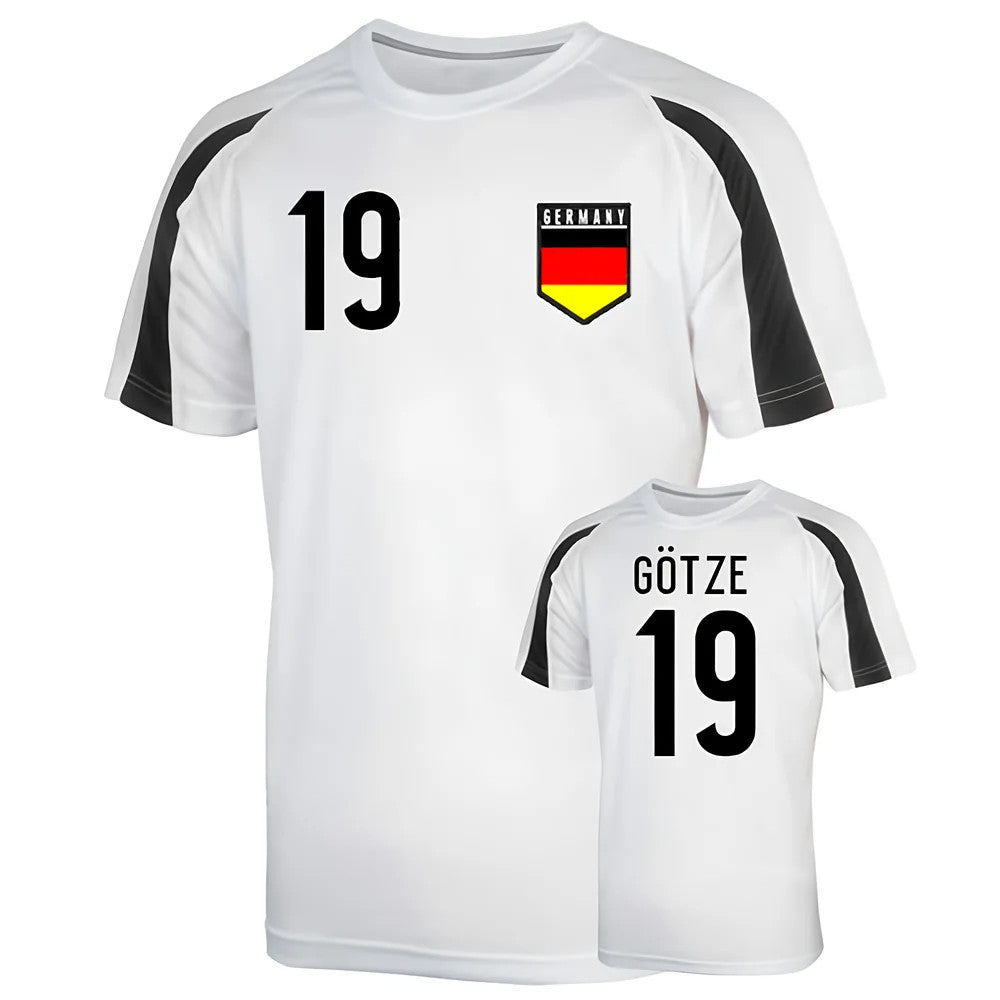 Germany Sports Training Jersey (gotze 19) - Kids_1