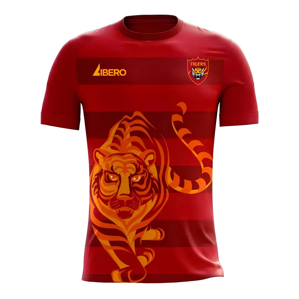 Guangzhou 2025-2026 Home Concept Football Kit (Libero) - Little Boys_0