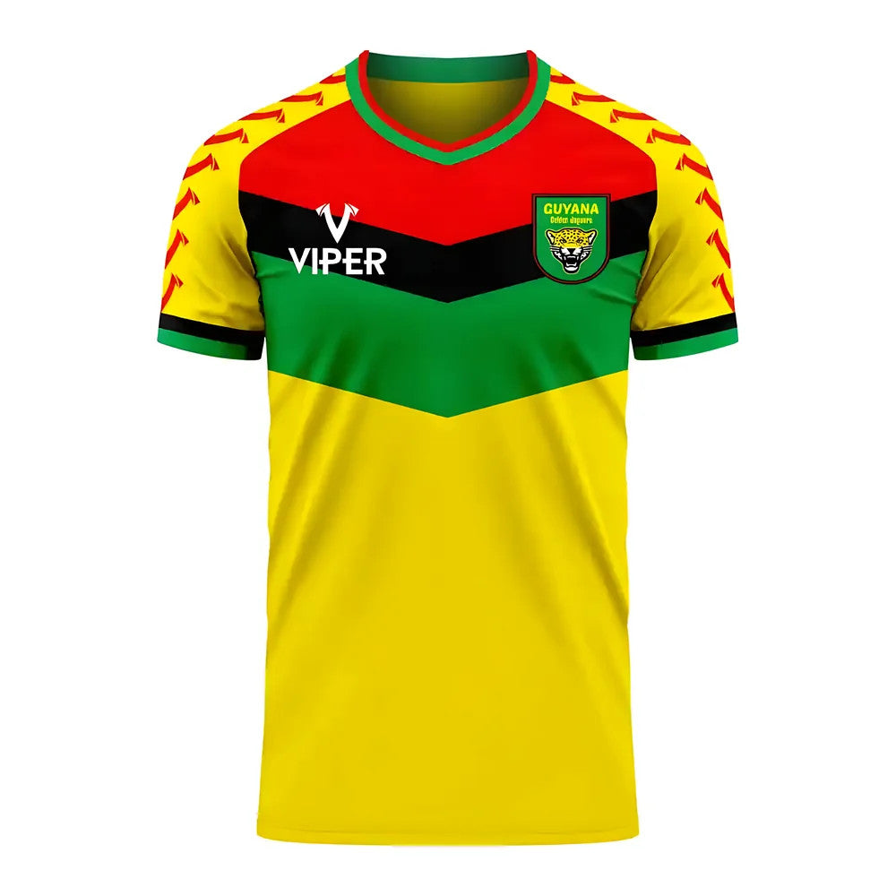 Guyana 2025-2026 Home Concept Football Kit (Viper) - Kids (Long Sleeve)_0