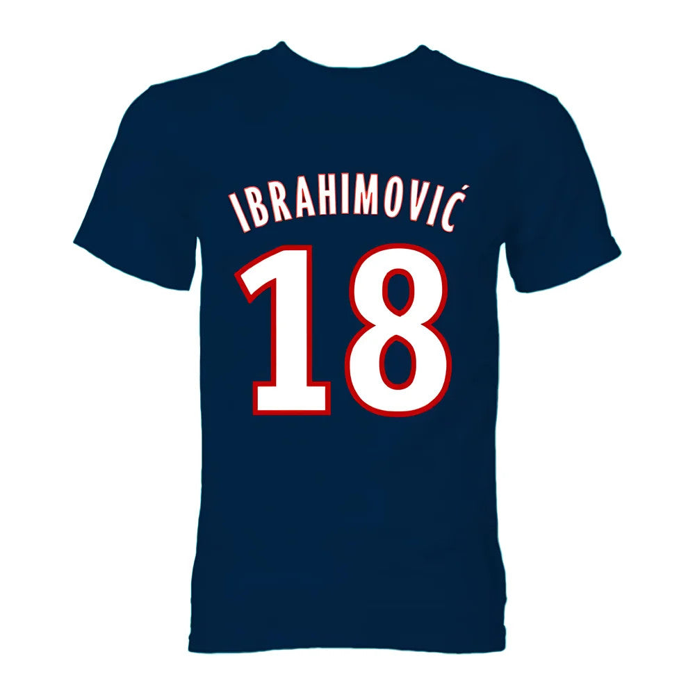 Zlatan Ibrahimovic PSG Hero T-Shirt (Navy)_0