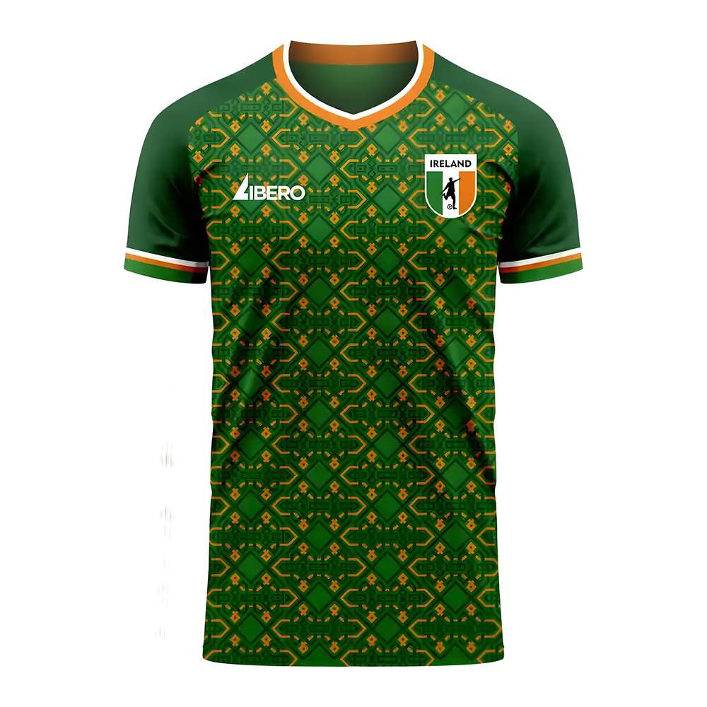 Ireland 2025-2026 Home Concept Football Kit (Libero) - Kids_0