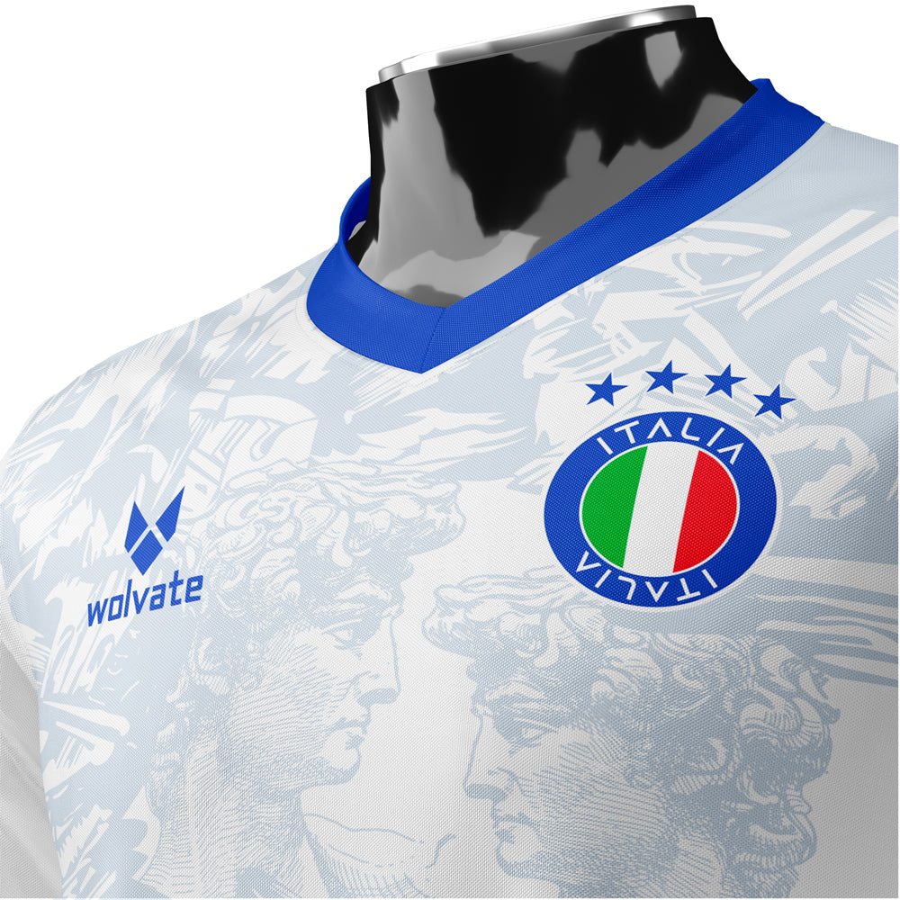 Italy Heritage Football Jersey (Wolvate) Adult Short Sleeve_2