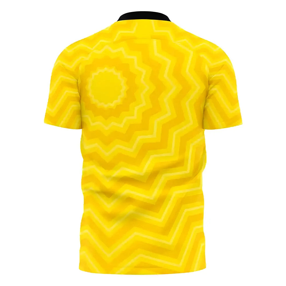  Al-Ittihad 2025-2026 Home Concept Football Kit (Libero) - Kids_1