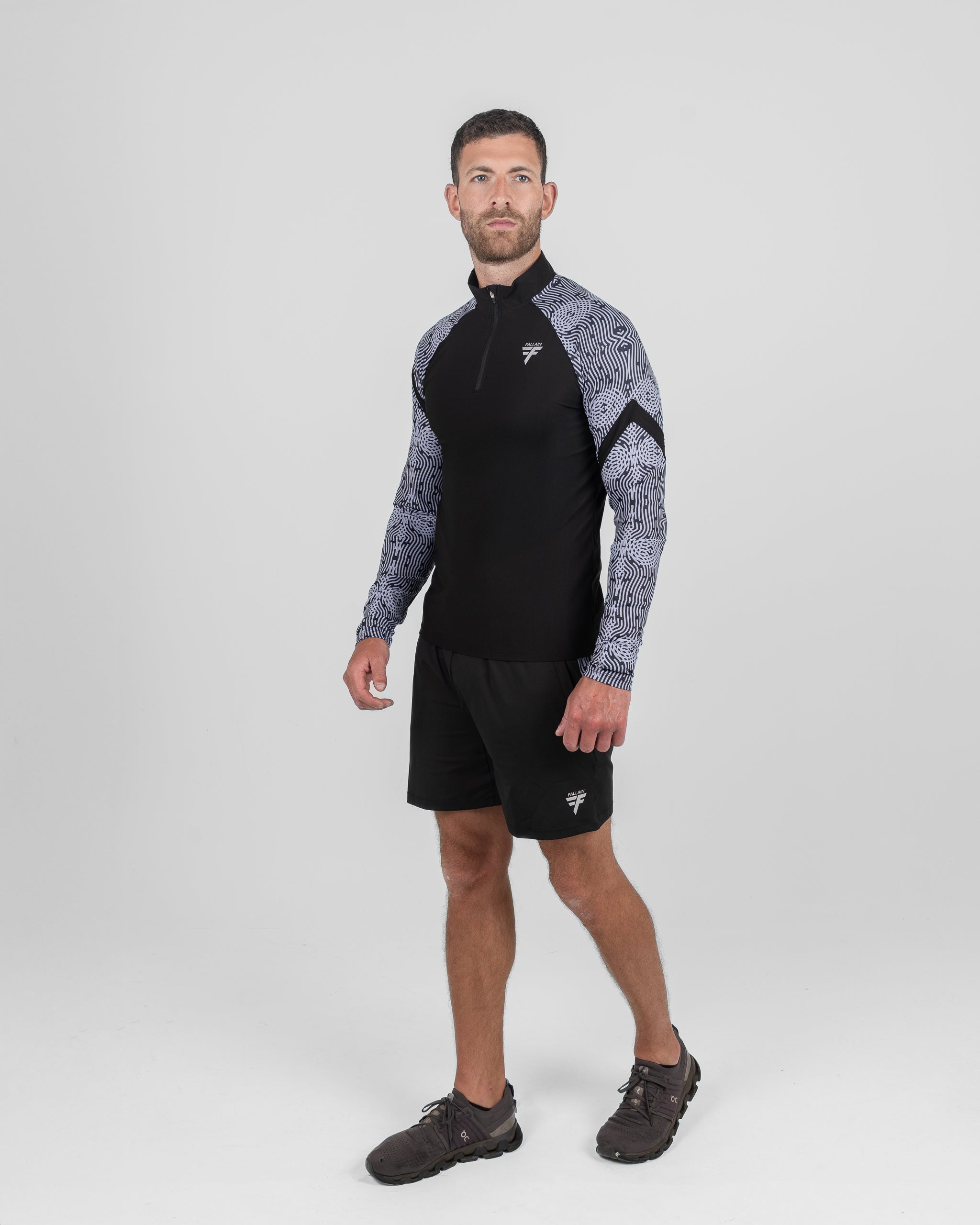 Fallain Fitness TÃSAIL Dubh shorts