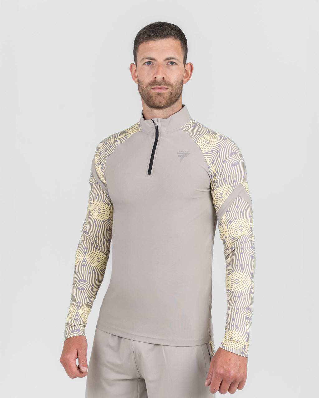Fallain Fitness TÙSAIL Buidhe 1/4 Zip Top