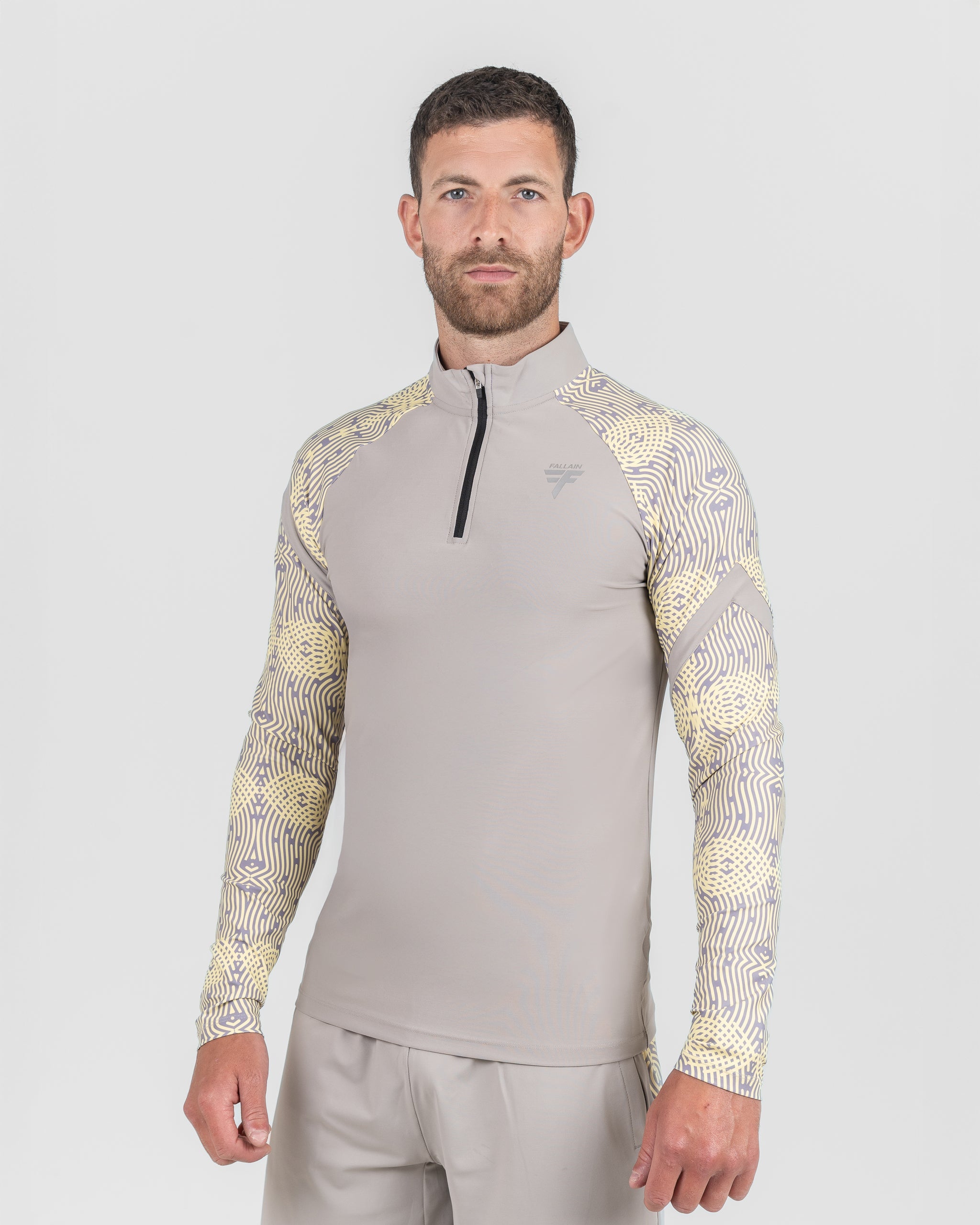 Fallain Fitness TÙSAIL Buidhe 1/4 Zip Top