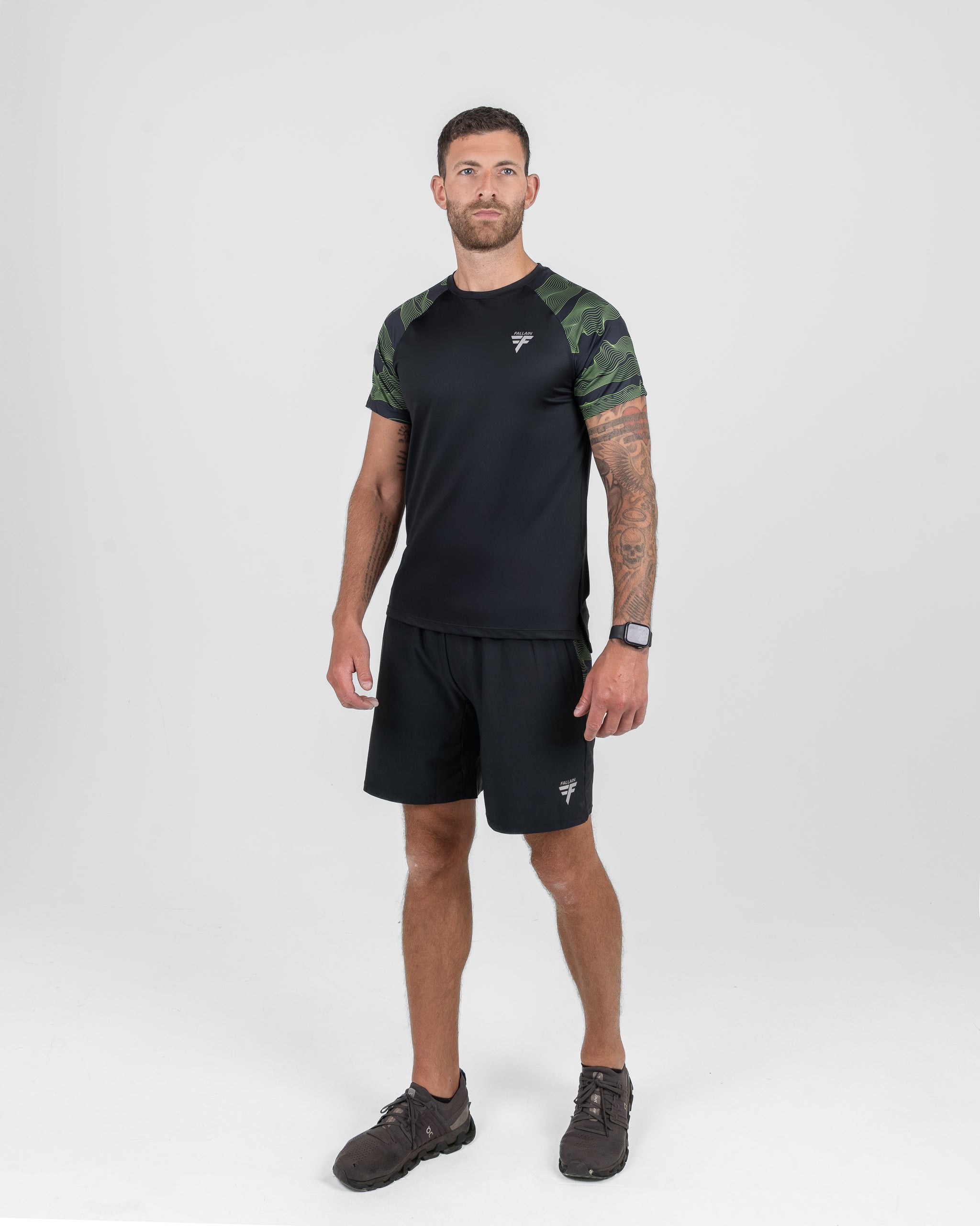 Fallain Fitness Uaine Shorts