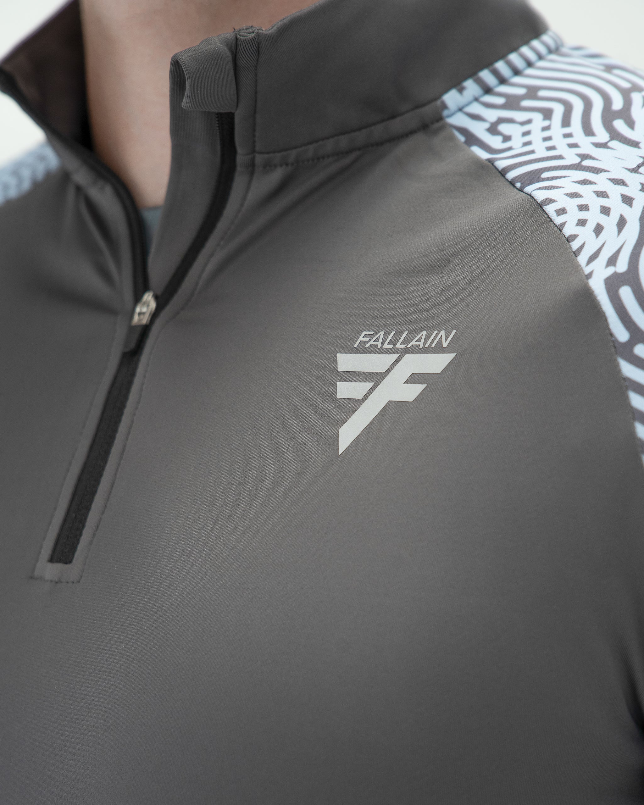 Fallain Fitness TÃSAIL Gorm 1/4 Zip Top