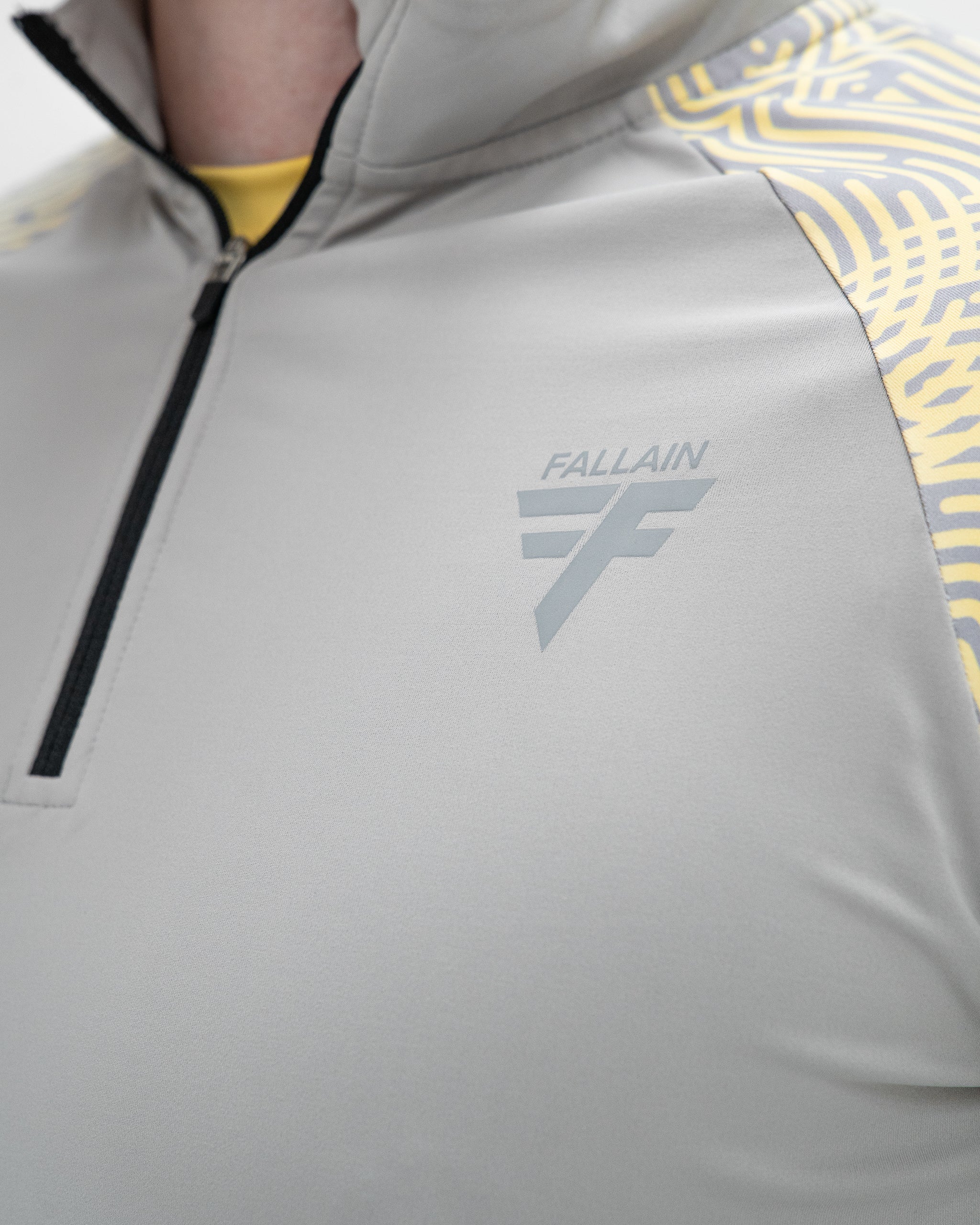 Fallain Fitness TÙSAIL Buidhe 1/4 Zip Top