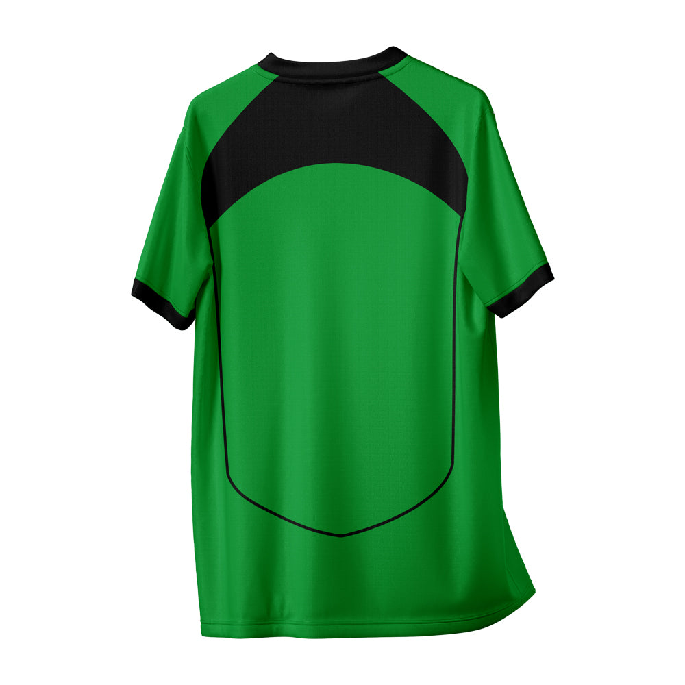 Jamaica 1998 Away Vintage Style Concept Shirt kids Kids Short Sleeve_1